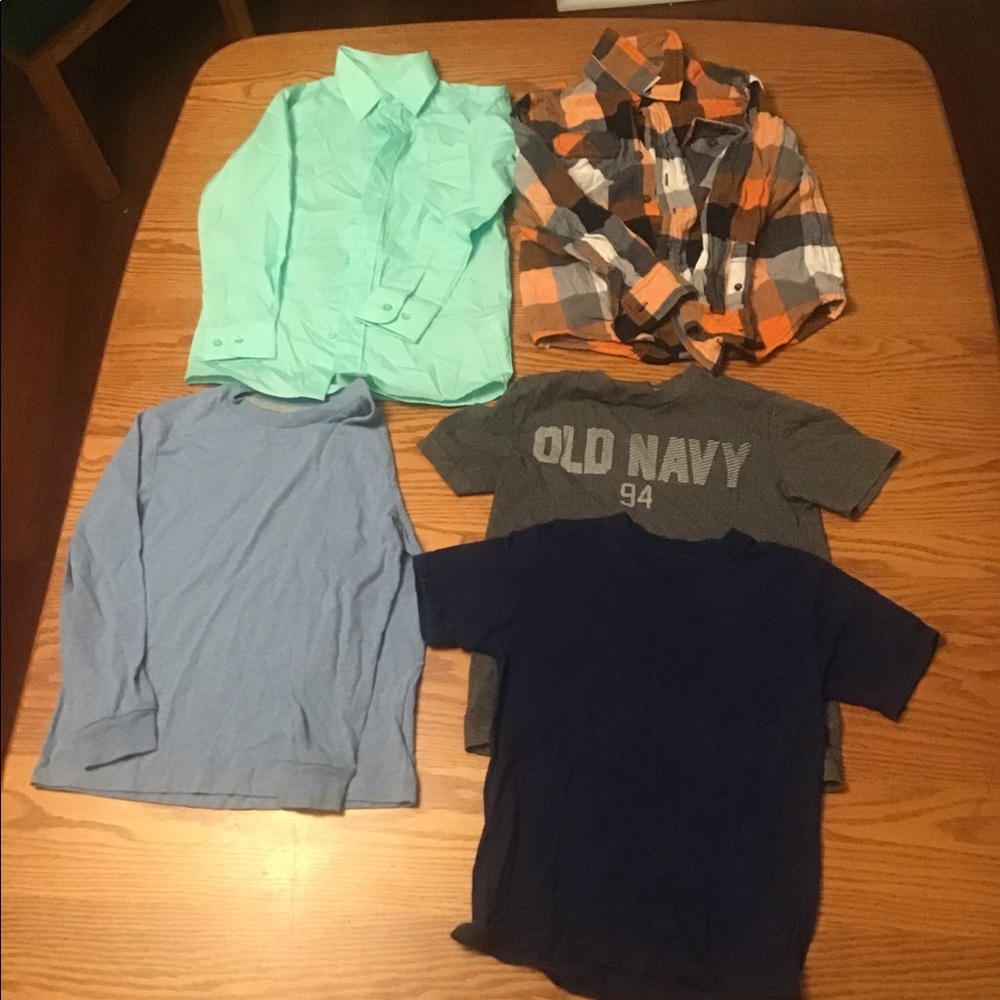 Boys size 6-7 shirts